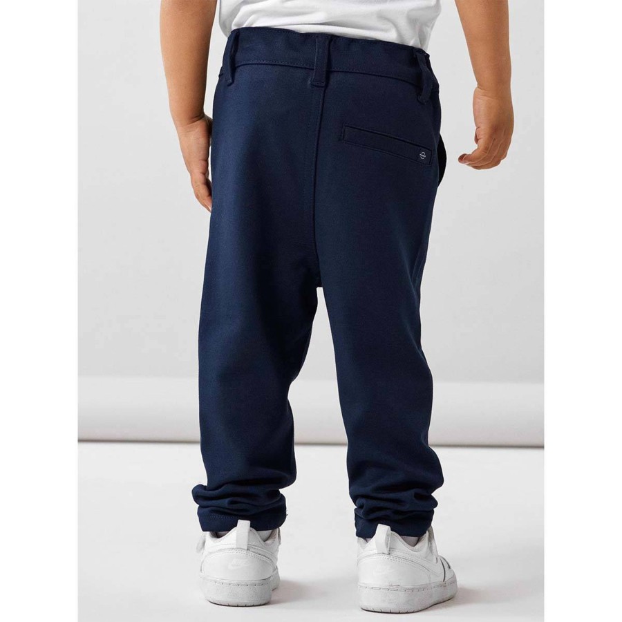 Barneklaer Name It | Name It Silas 1150 Myke Chinos Smabarn Og Barn, Dark Sapphire