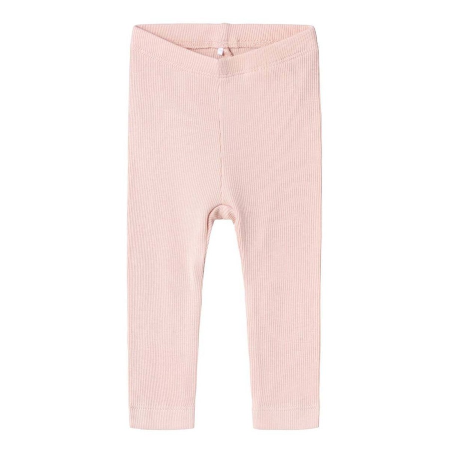 Barneklaer Name It | Name It Kab Ribb Leggings Til Baby, Sepia Rose