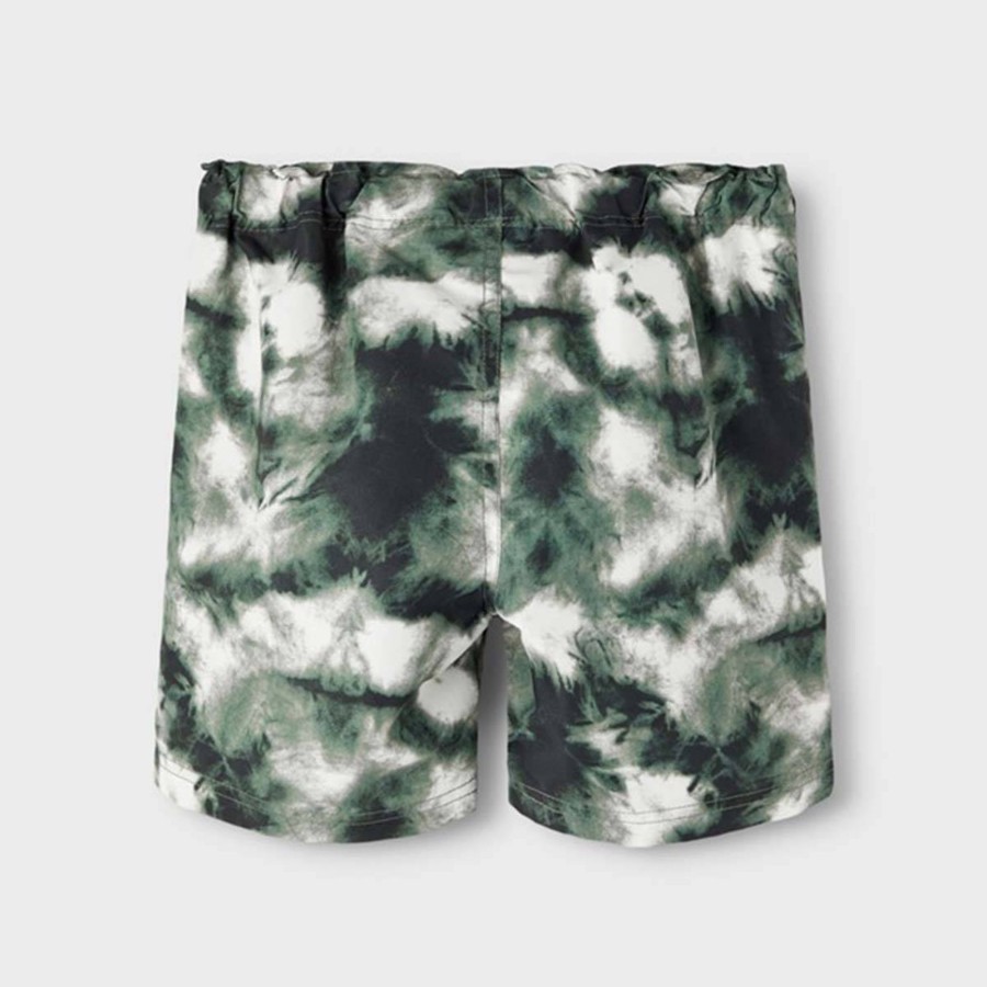 Barneklaer Name It | Name It Zimus Badeshorts Til Barn, Black