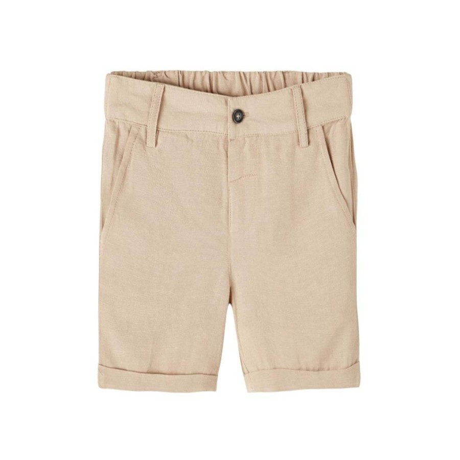 Barneklaer Name It | Name It Faher Shorts Til Barn Og Ungdom, Humus