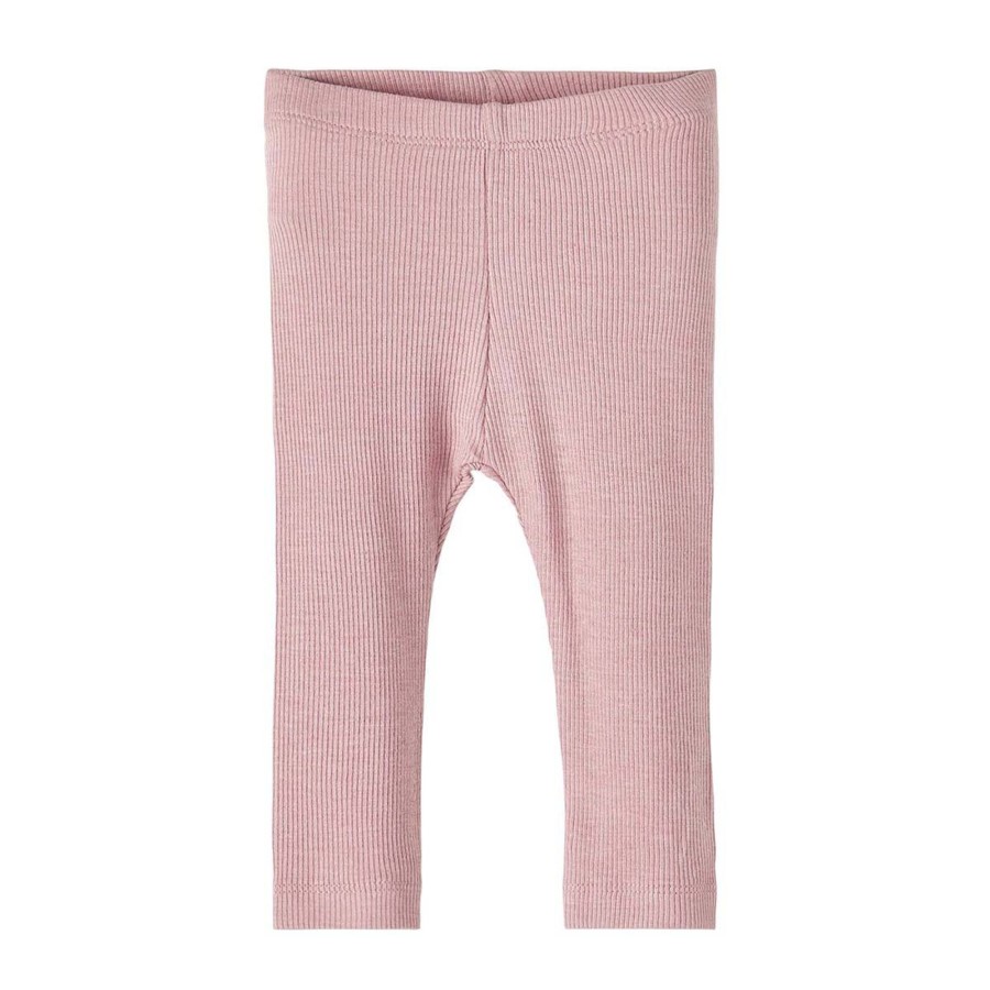 Barneklaer Name It | Name It Kab Ribb Leggings Til Baby, Deauville Mauve