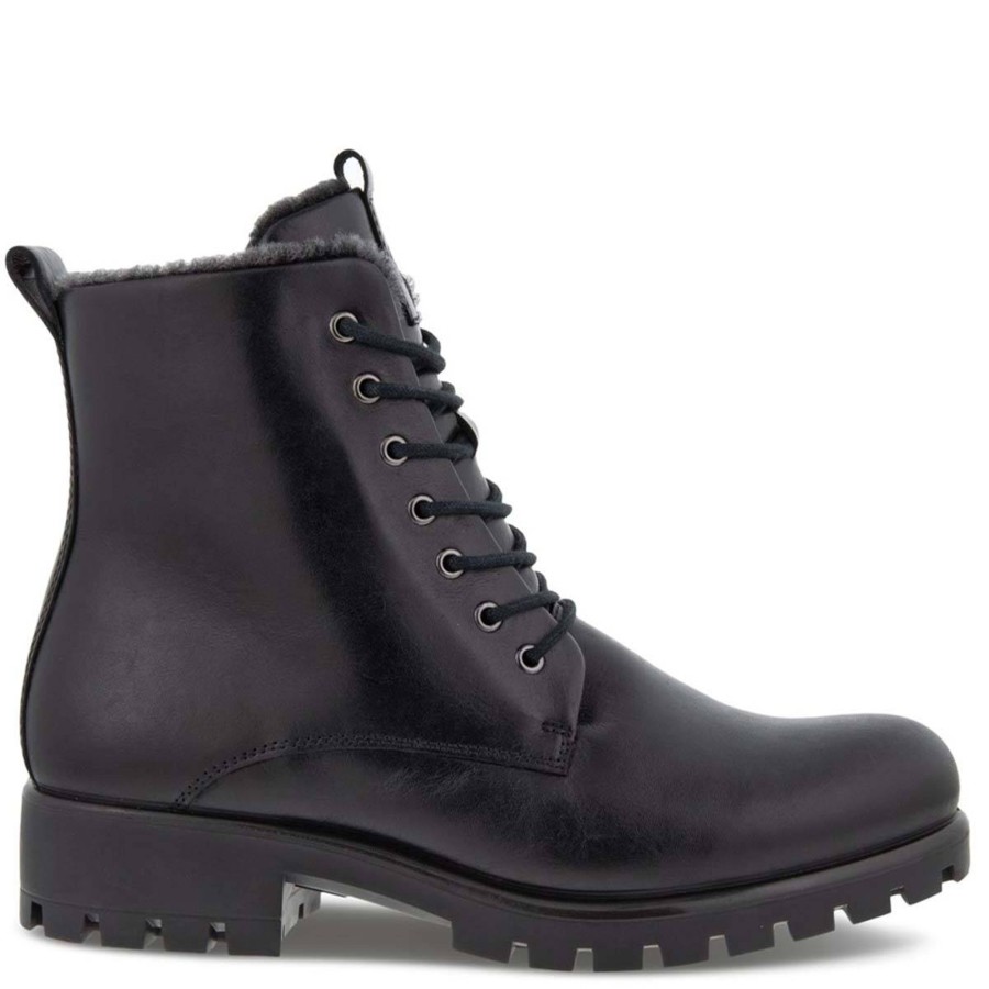 Yttertoy Og Sko Ecco | Ecco Modtray Mid-Cut Boots Til Dame, Black