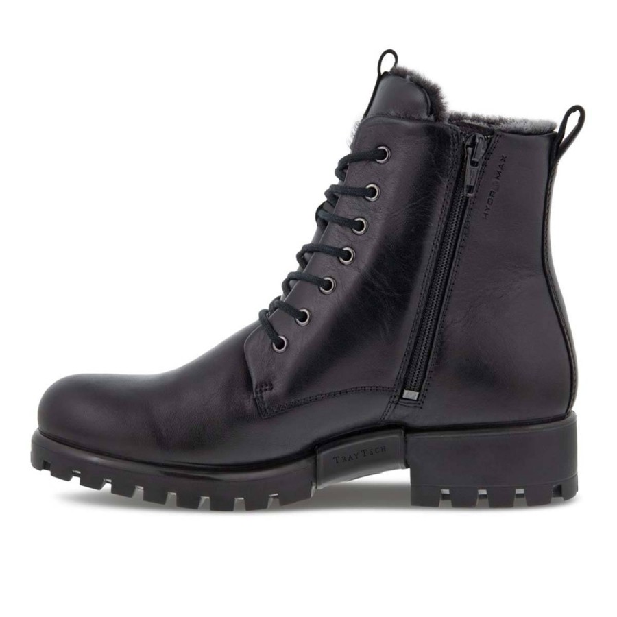 Yttertoy Og Sko Ecco | Ecco Modtray Mid-Cut Boots Til Dame, Black