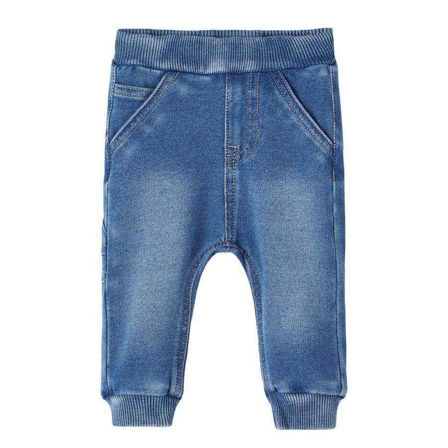 Barneklaer Name It | Name It Ben 3361 Baggy Jeans Til Baby, Medium Blue Denim