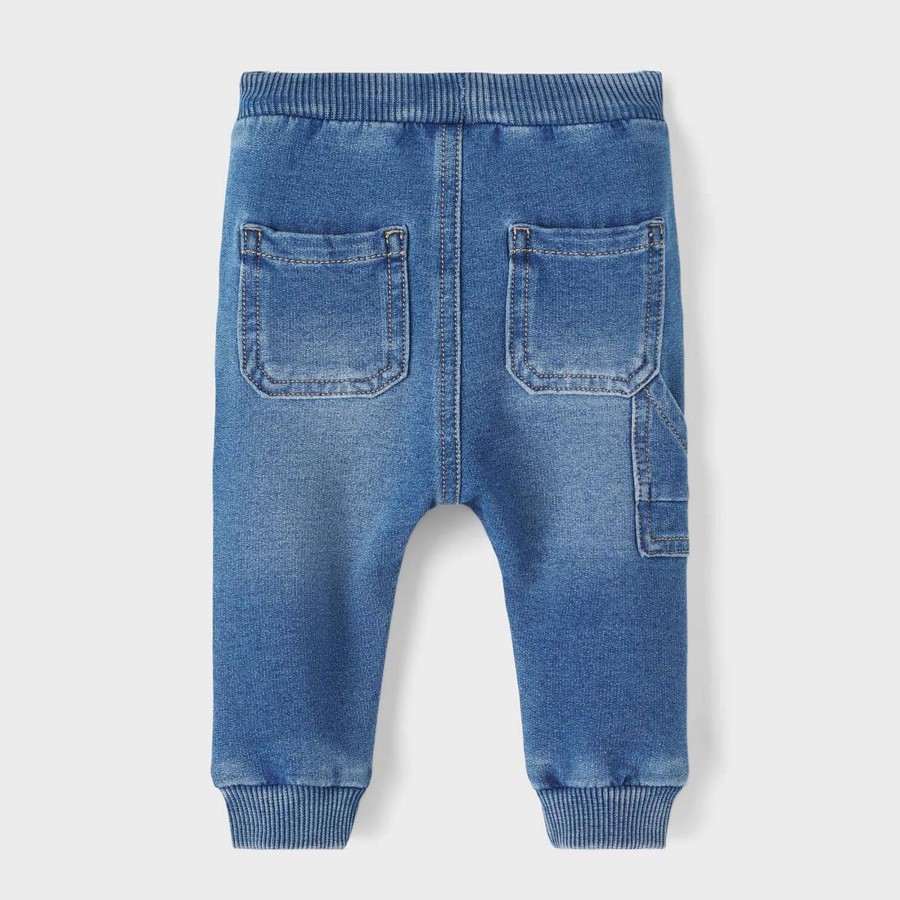 Barneklaer Name It | Name It Ben 3361 Baggy Jeans Til Baby, Medium Blue Denim