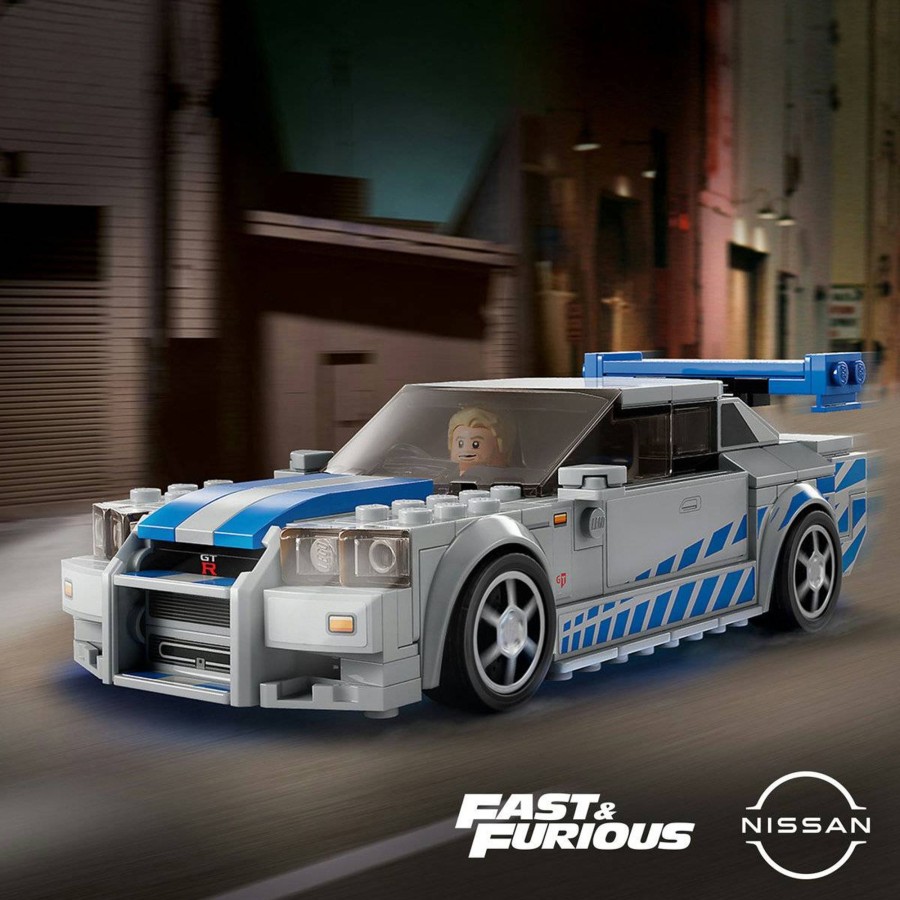 Leker LEGO | Lego Speed Champions 2 Fast 2 Furious Nissan Skyline 9+