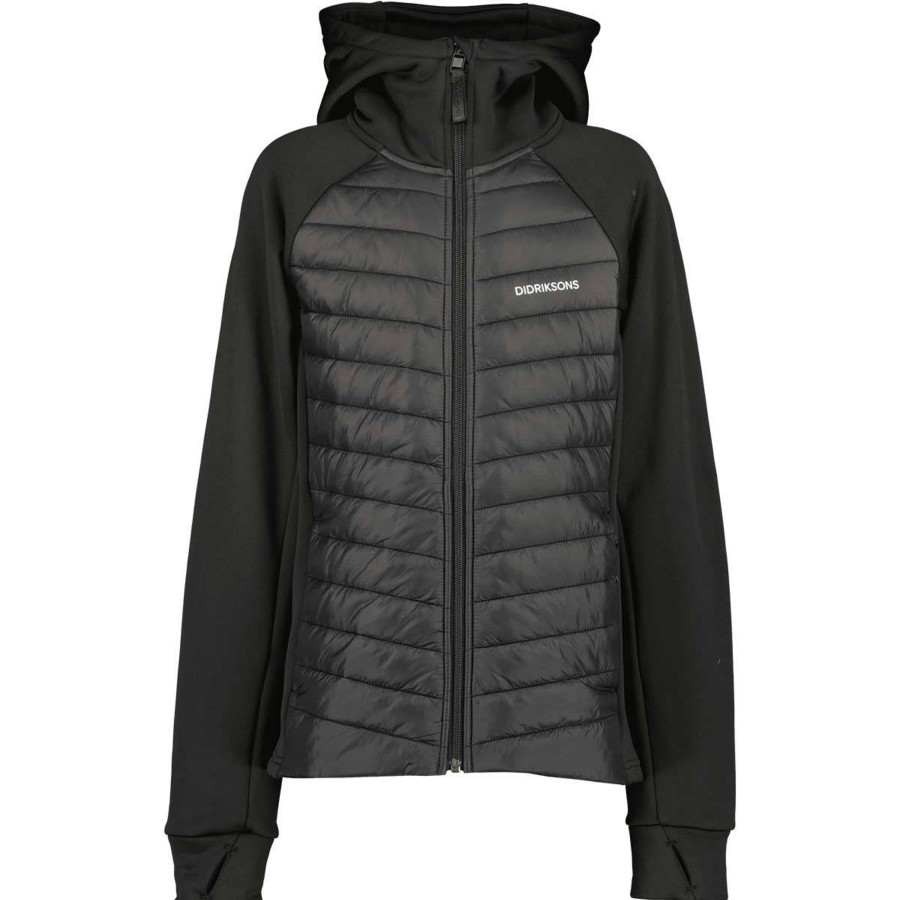 Yttertoy Og Sko Didriksons | Didriksons Tovik Softshell Jakke Til Barn, Black