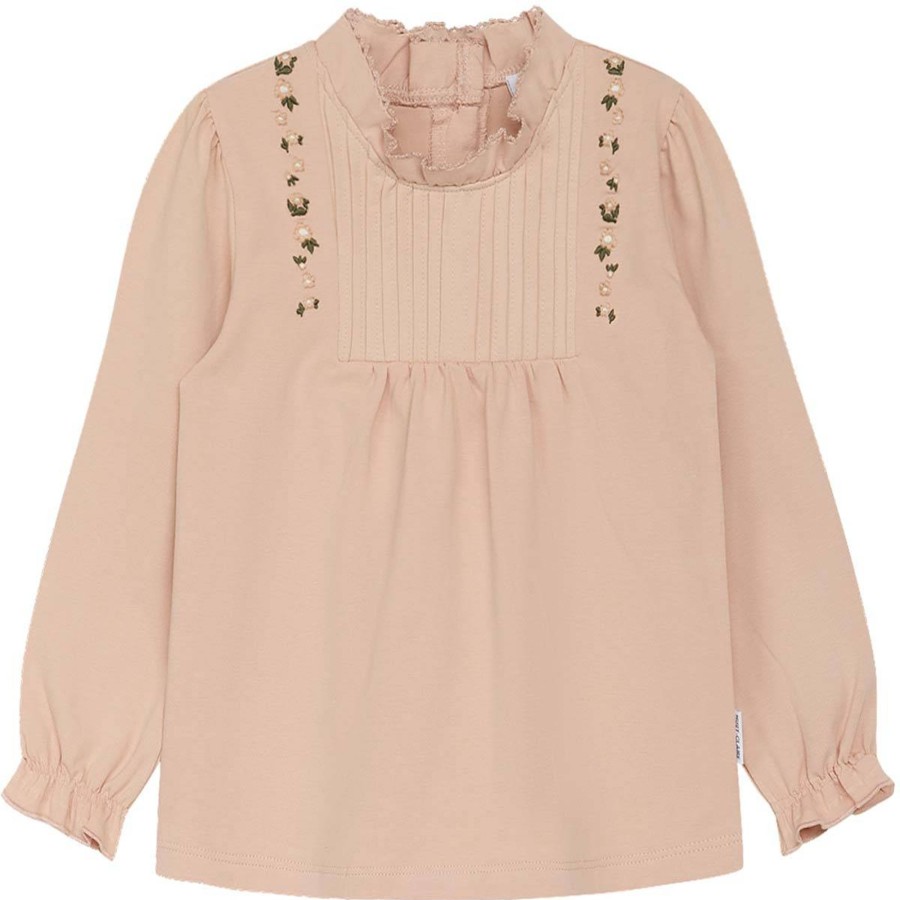 Barneklaer Hust&Claire | Hust & Claire Anneli Bluse Til Barn, Peach Rose