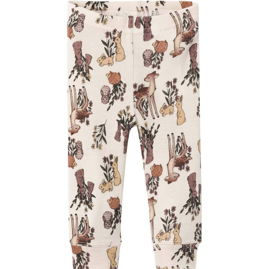 Barneklaer Name It | Name It Willit Leggings I Ull Til Smabarn, Moonbeam Aop