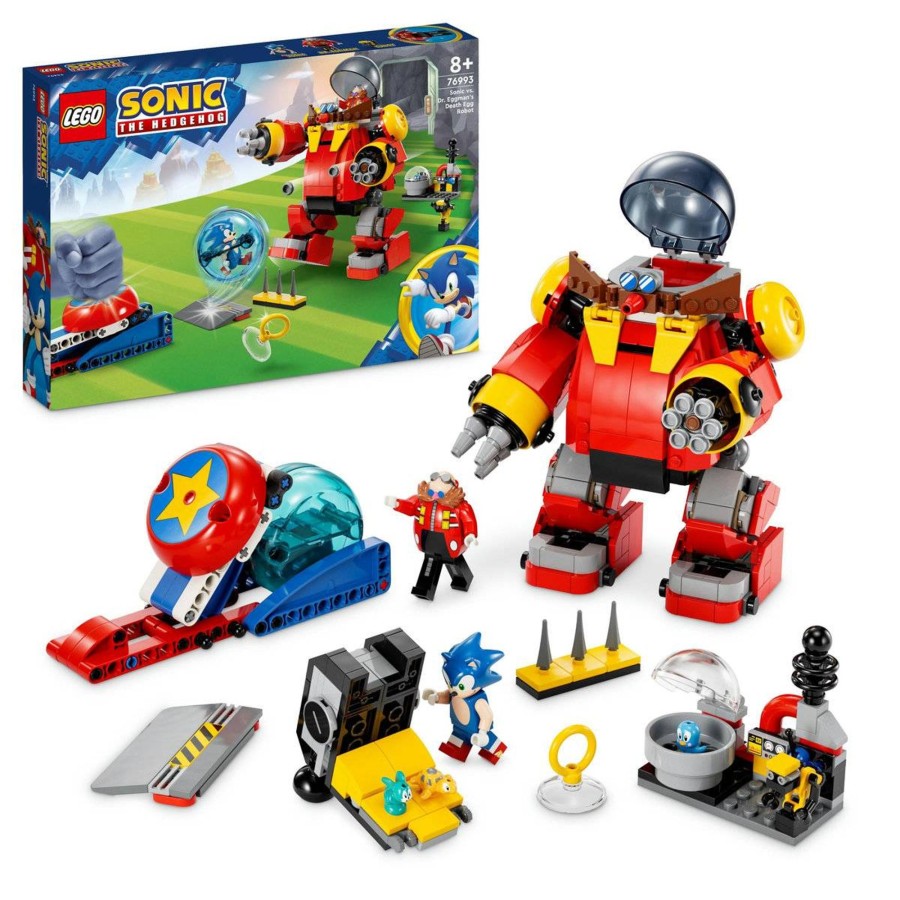 Leker LEGO | Lego Sonic Mot Egg-Roboten Til Dr. Eggman 8 Ar+