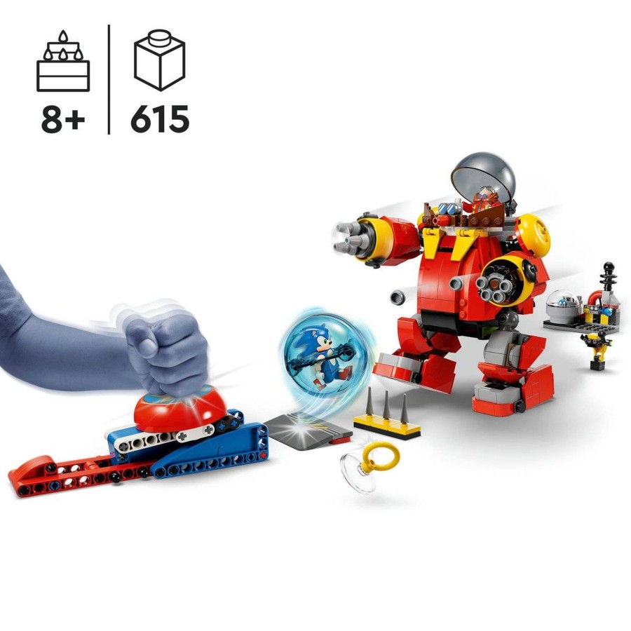 Leker LEGO | Lego Sonic Mot Egg-Roboten Til Dr. Eggman 8 Ar+