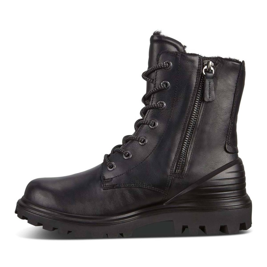 Yttertoy Og Sko Ecco | Ecco Tredtrey Mid-Cut Boots Til Dame, Black