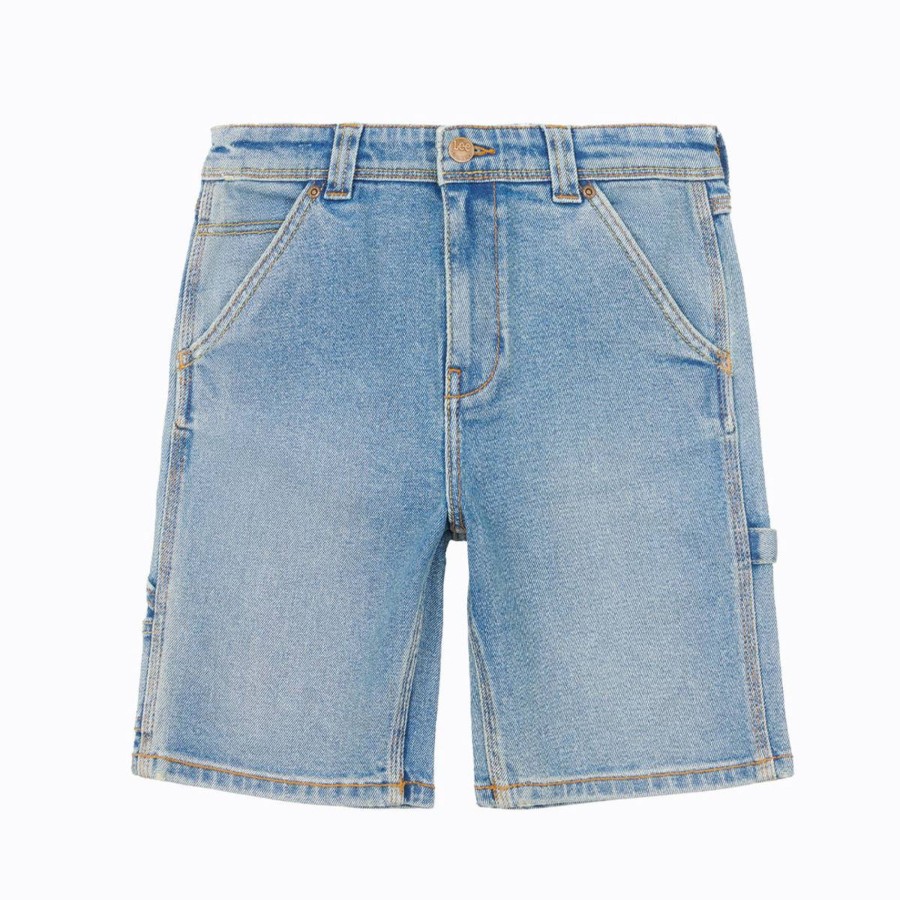 Barneklaer Lee | Lee Carpenter Shorts Til Barn Og Ungdom, Worn Wash