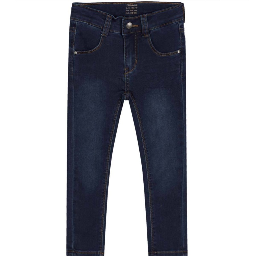 Barneklaer Hust&Claire | Hust & Claire Josie Jeans Til Barn, Dark Denim