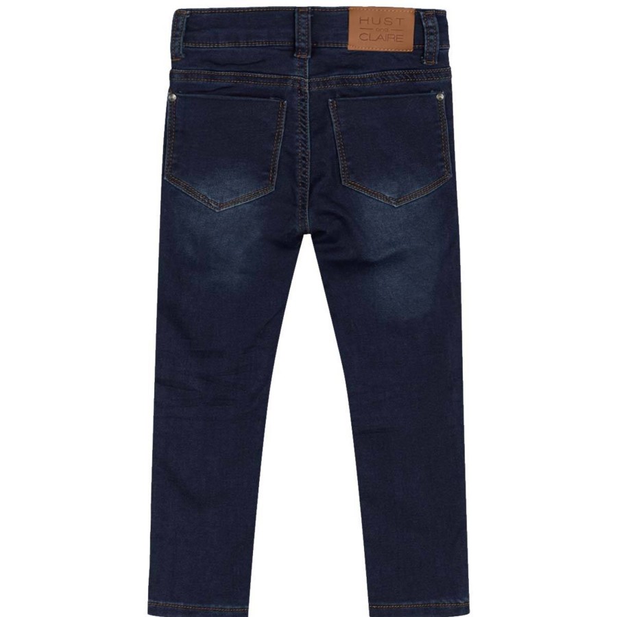 Barneklaer Hust&Claire | Hust & Claire Josie Jeans Til Barn, Dark Denim