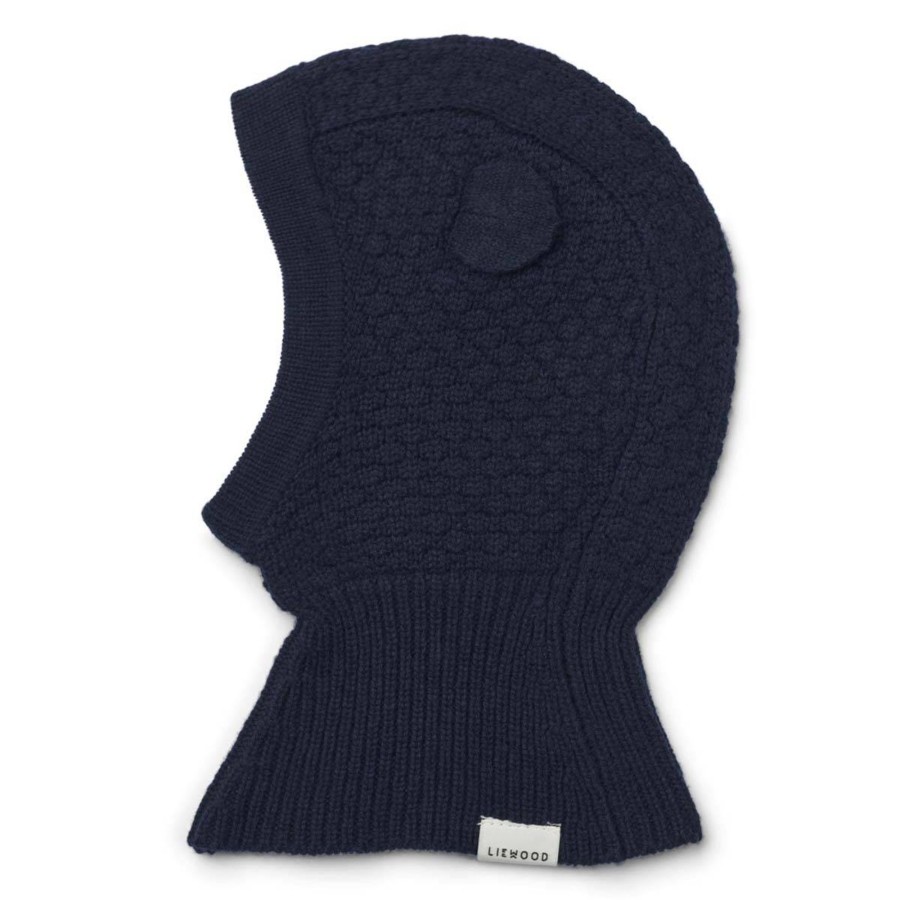 Yttertoy Og Sko Liewood | Liewood Oggy Balaclava I Ull, Classic Navy