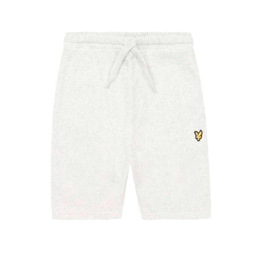 Barneklaer Lyle & Scott | Lyle & Scott Sweat Shorts Til Barn, Light Grey Melange