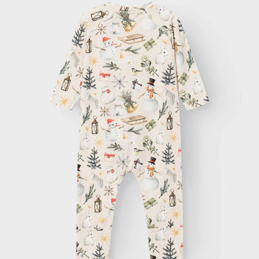 Barneklaer Name It | Name It Rudolf Julepyjamas Til Baby, Peyote