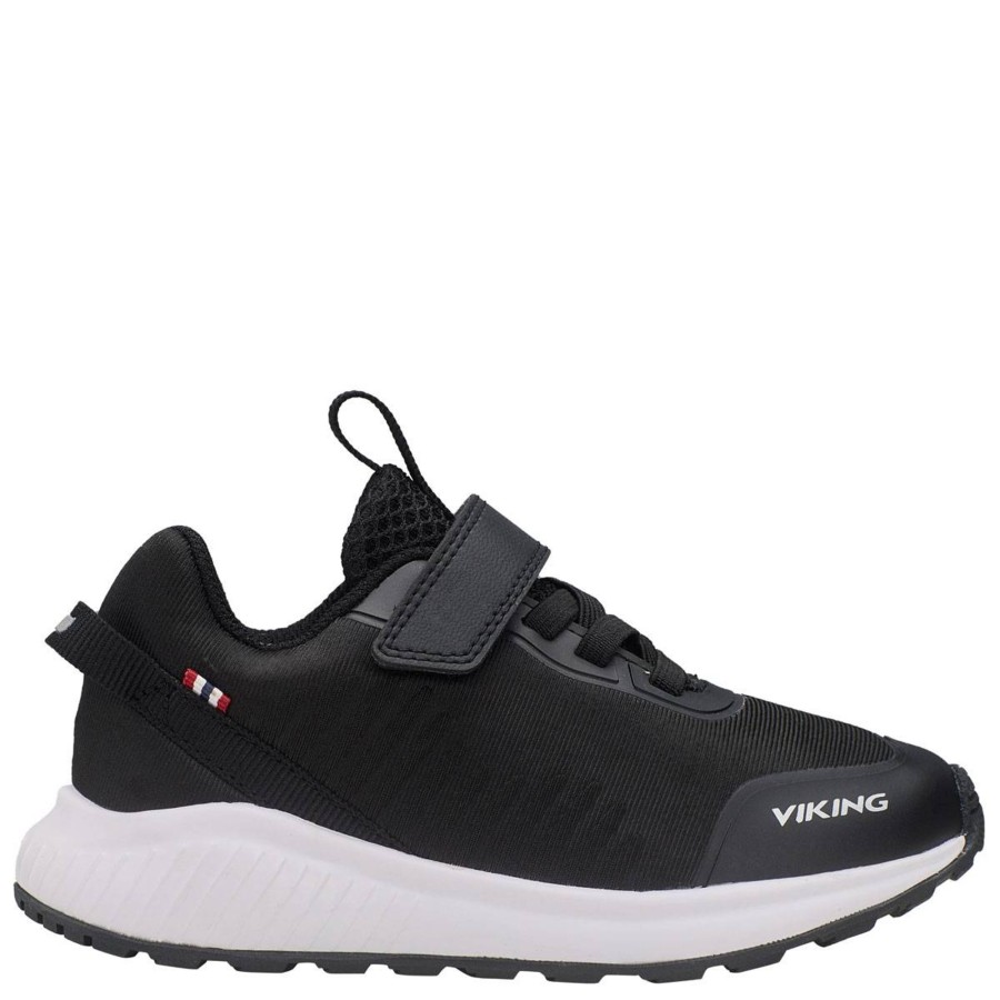 Yttertoy Og Sko Viking | Viking Aery Tau Low Gore-Tex Joggesko Til Barn, Black