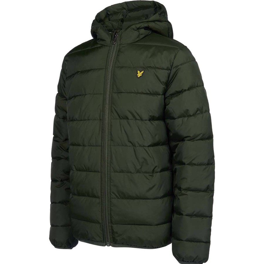 Yttertoy Og Sko Lyle & Scott | Lyle & Scott Puffa Boblejakke Til Barn Og Ungdom, Rosin