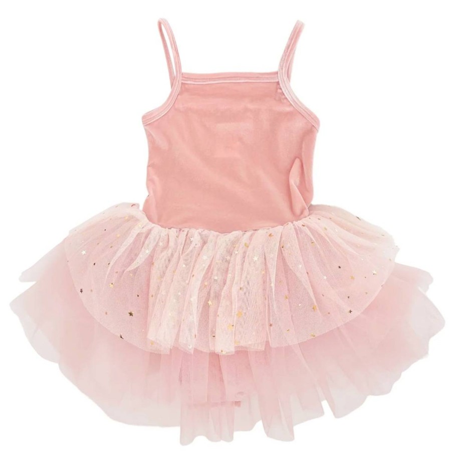 Barneklaer Dolly | Dolly Stars & Moon Ballettkjole, Ballet Pink