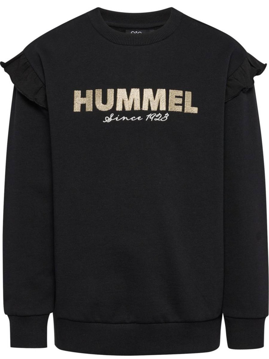 Barneklaer Hummel | Hummel Dida Sweatshirt Til Barn, Black