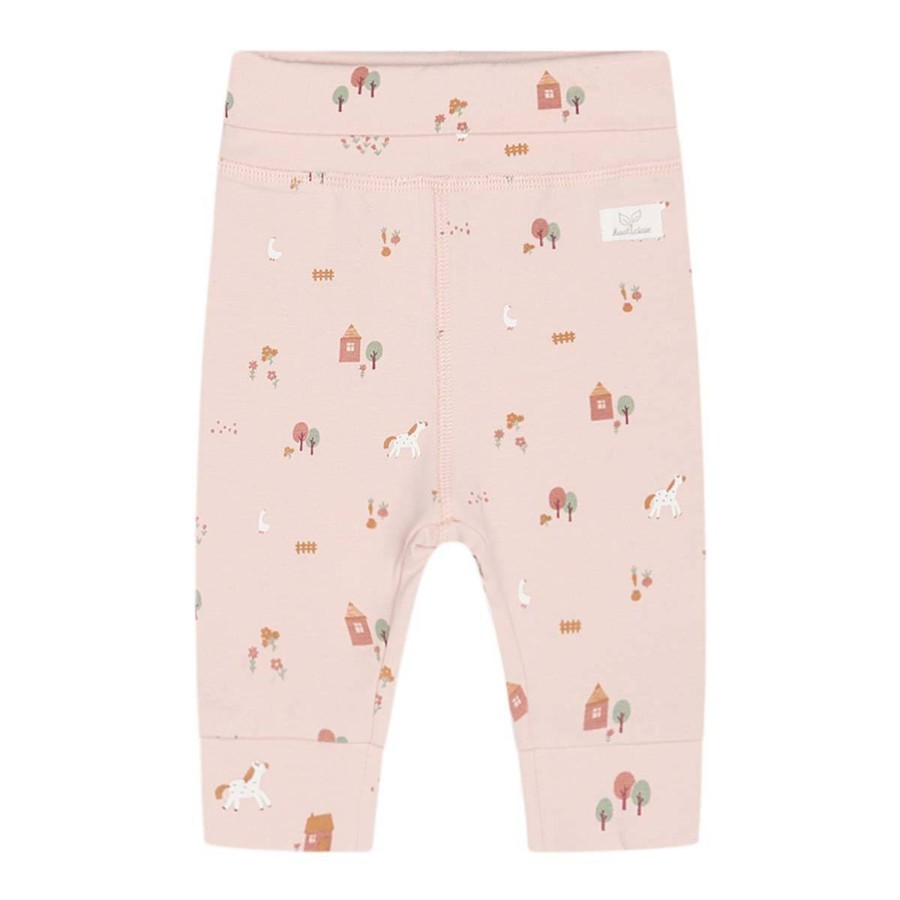 Barneklaer Hust&Claire | Hust & Claire Luca Leggings Til Baby, Peach Dust