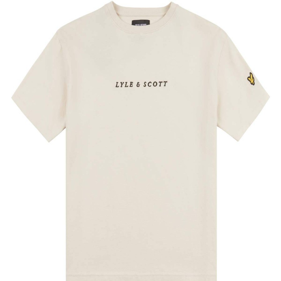 Barneklaer Lyle & Scott | Lyle & Scott Loose Fit T-Skjorte Til Barn, Pumice Stone