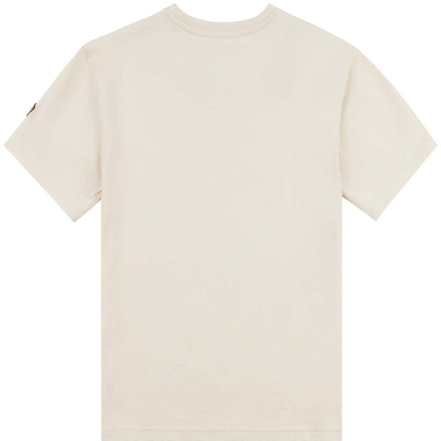 Barneklaer Lyle & Scott | Lyle & Scott Loose Fit T-Skjorte Til Barn, Pumice Stone