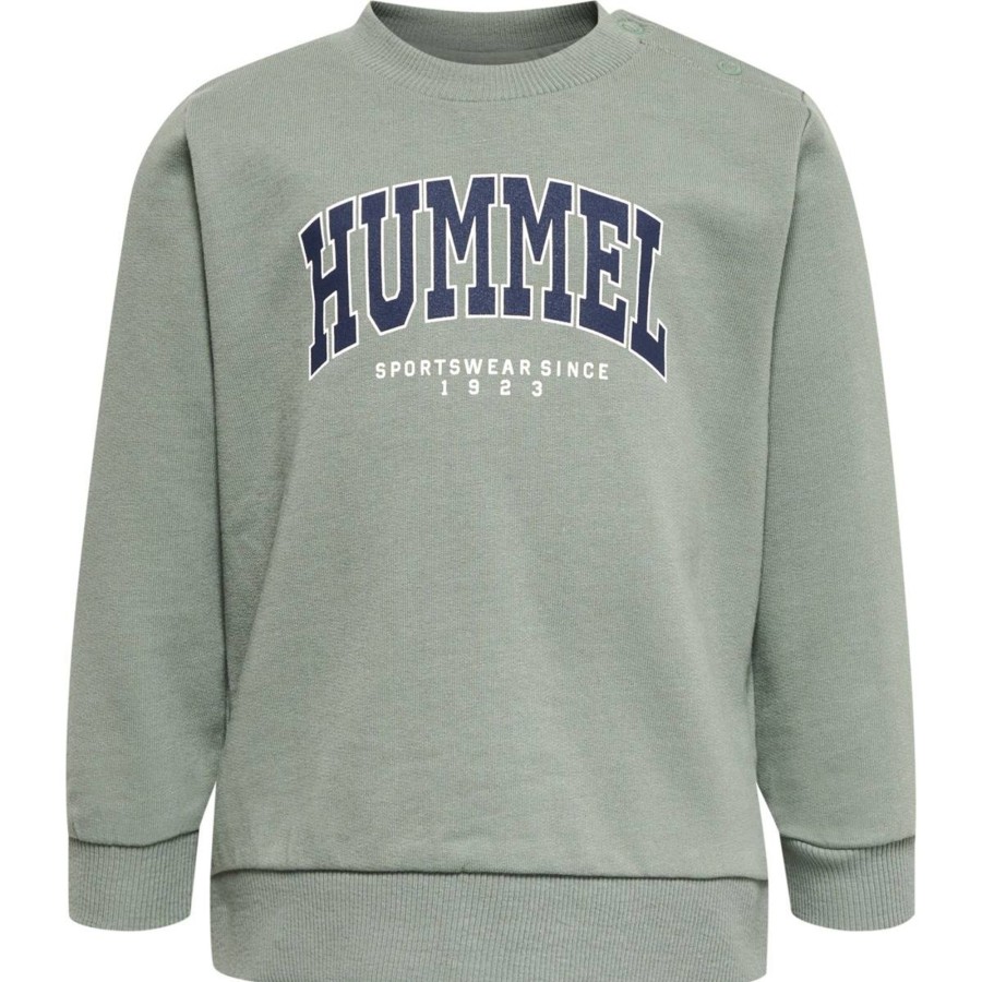 Barneklaer Hummel | Hummel Fast Lime Genser Til Smabarn, Sea Spray