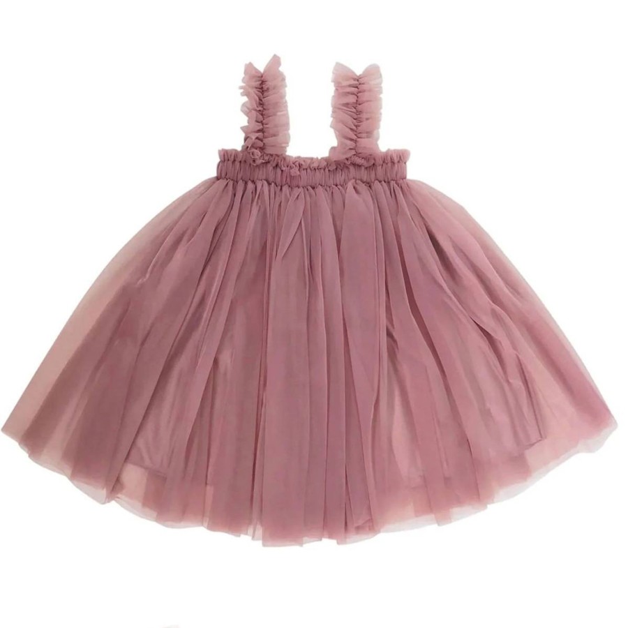 Barneklaer Dolly | Dolly Tutu Tyllkjole/Tyllskjort, Mauve