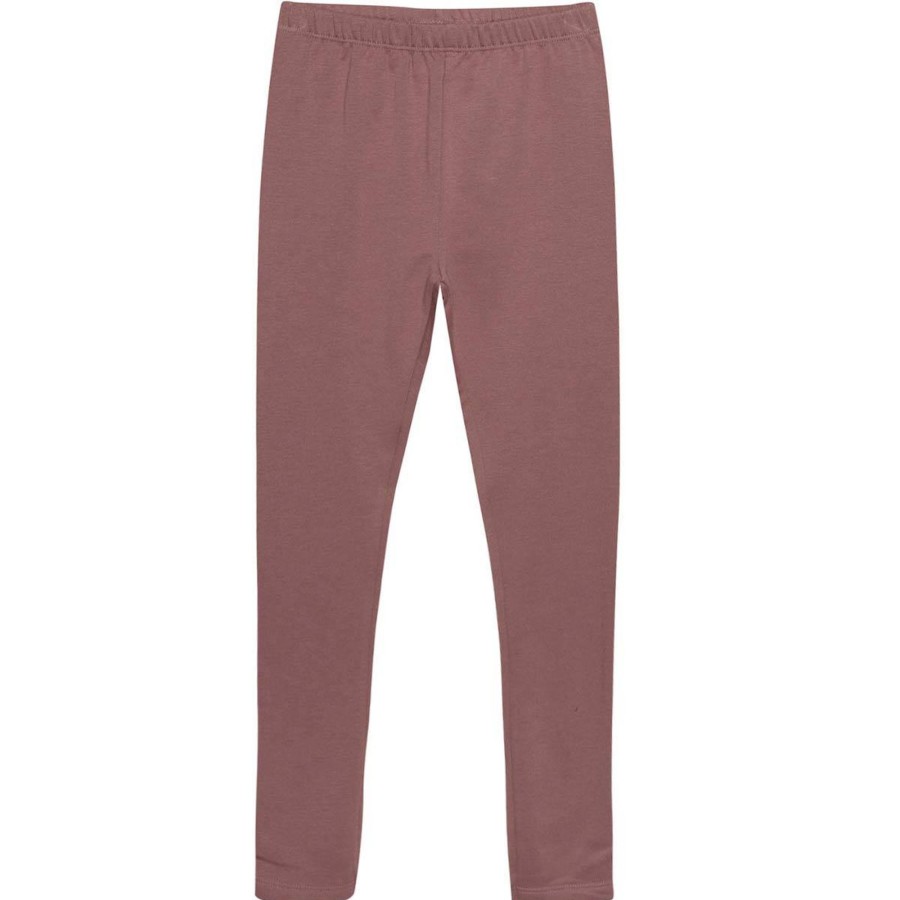 Barneklaer MinyMo | Minymo Leggings Til Barn, Rose Taupe