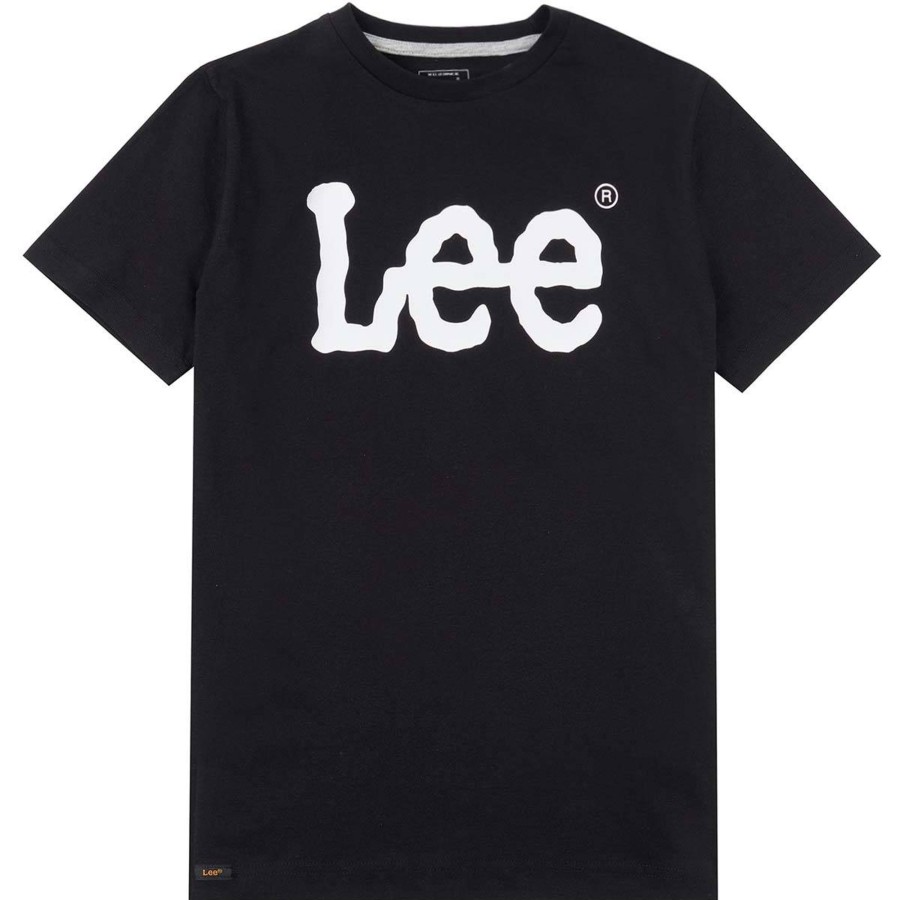 Barneklaer Lee | Lee Wobbly Graphic T-Skjorte Til Barn, Black