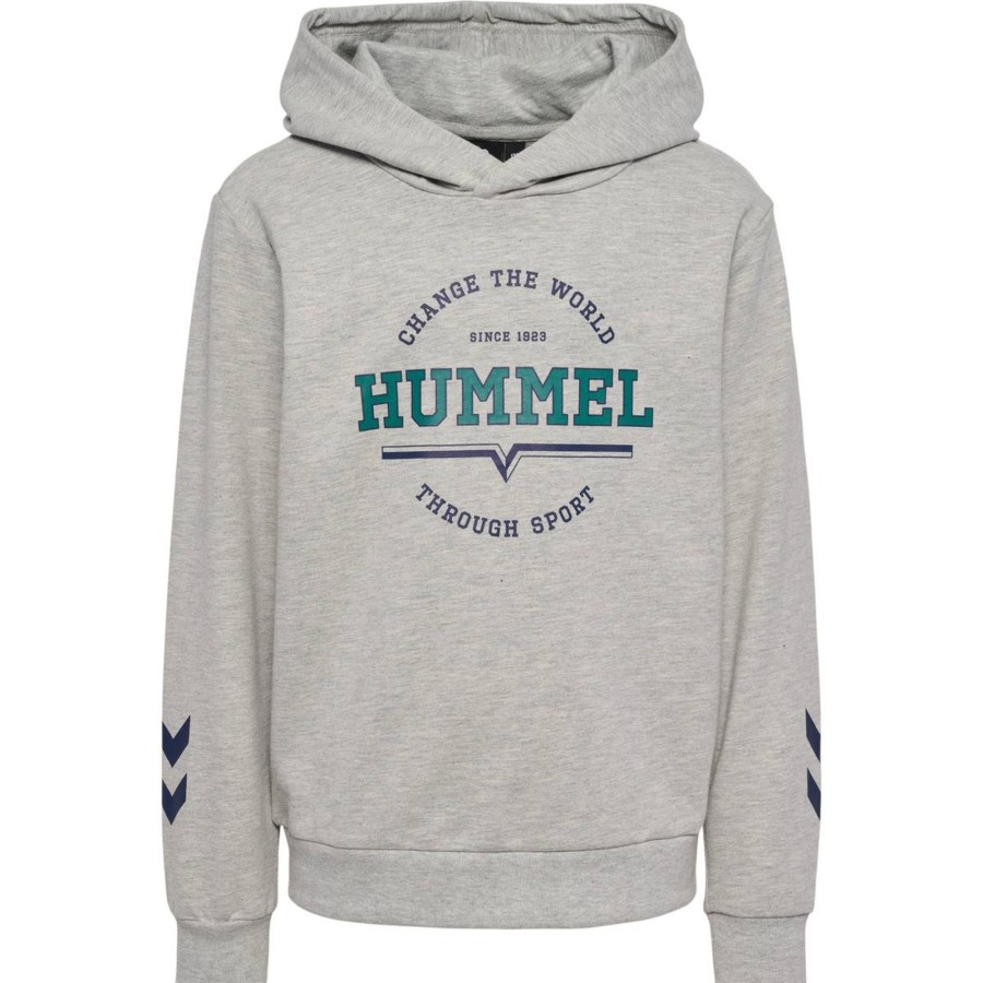 Barneklaer Hummel | Hummel Asher Hettegenser Til Barn, Light Grey Melange