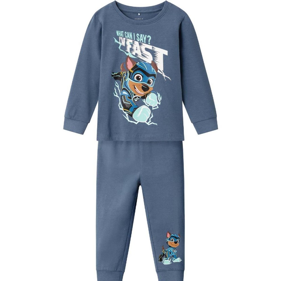 Barneklaer Name It | Name It Olver Paw Patrol Pyjamas Smabarn, Bijou Blue