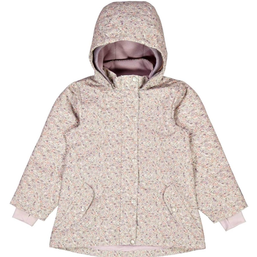 Yttertoy Og Sko Wheat yttertøy | Wheat Gry Varjakke M/Fleece Til Barn, Highrise Flowers