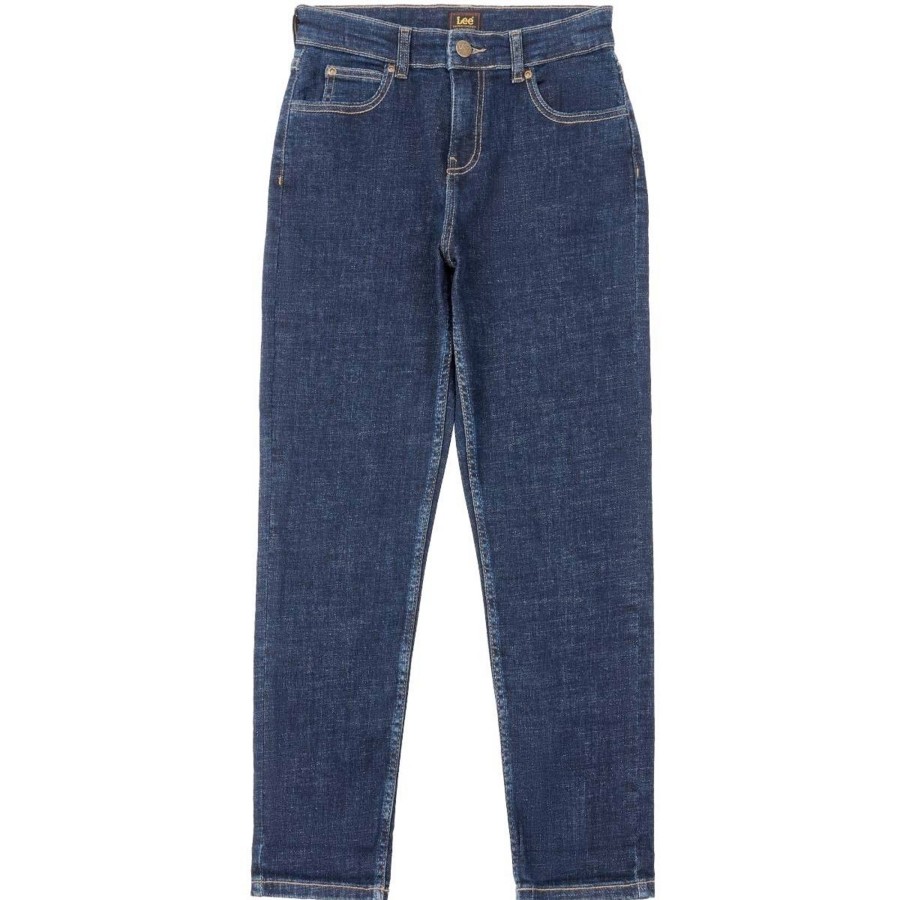 Barneklaer Lee | Lee Asher Baggy Jeans Til Barn, Dark Worn Wash