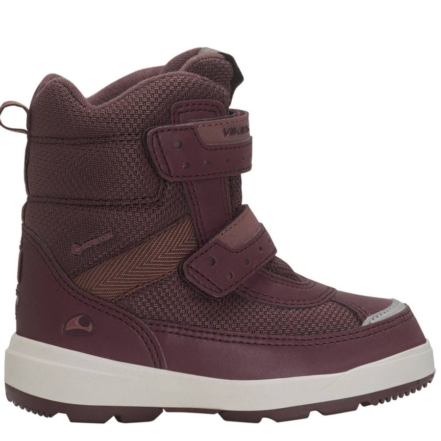 Yttertoy Og Sko Viking | Viking Play Ii R Gore-Tex Vintersko, Grape/Antiquerose