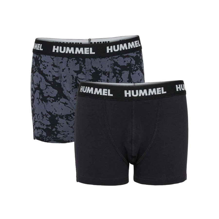 Barneklaer Hummel | Hummel 2 Pack Nolan Boksere Til Barn, Ombre Blue