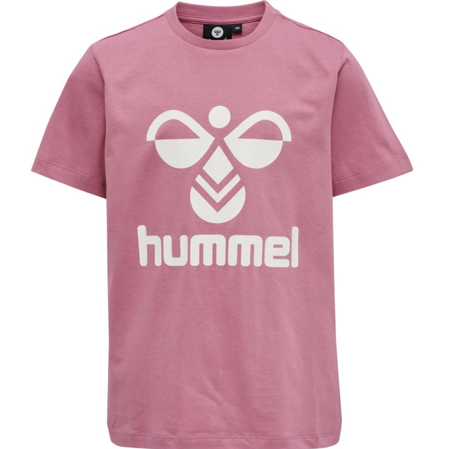 Barneklaer Hummel | Hummel Tres T-Skjorte Til Barn, Heather Rose