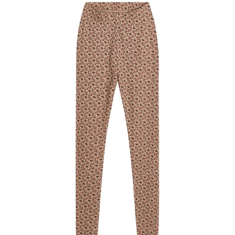 Barneklaer Hust&Claire ull | Hust & Claire Leggings I Ull/Bambus Til Dame, Biscuit M.