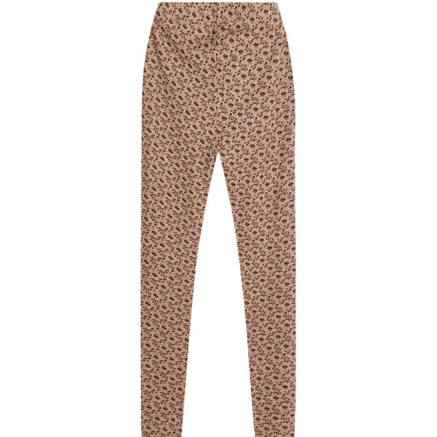 Barneklaer Hust&Claire ull | Hust & Claire Leggings I Ull/Bambus Til Dame, Biscuit M.