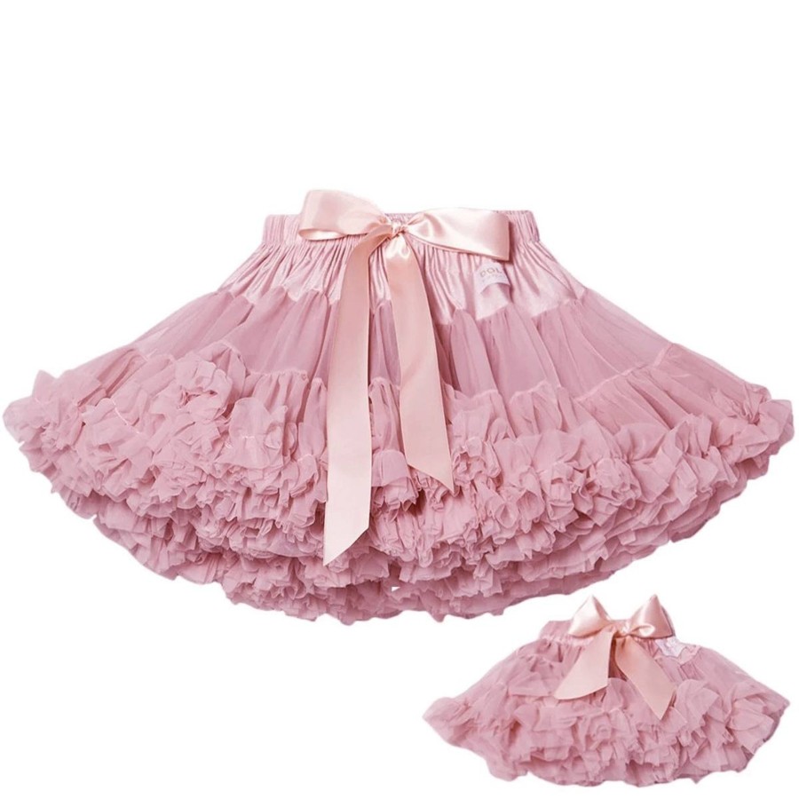 Barneklaer Dolly | Dolly Cat Princess Tyllskjort, Dusty Pink