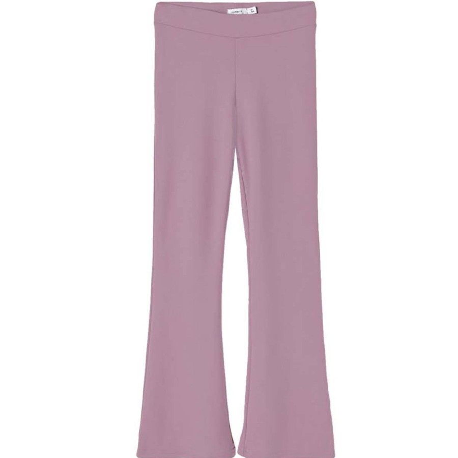 Barneklaer Name It | Name It Frikkali Bootcut Bukse Til Barn, Lavender Mist