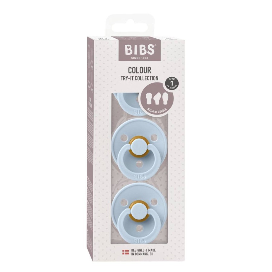 Accessories Bibs | Bibs Try It Collection 3 Smokker, Baby Blue