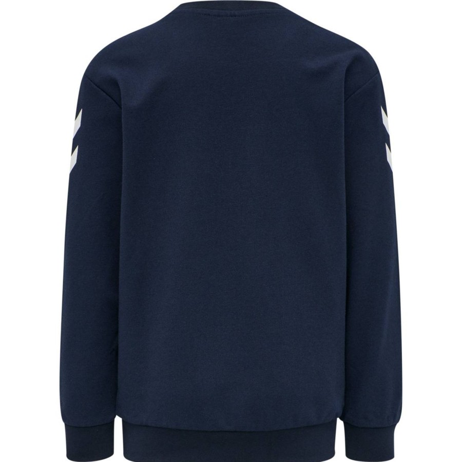 Barneklaer Hummel | Hummel Box Sweatshirt Til Barn, Black Iris