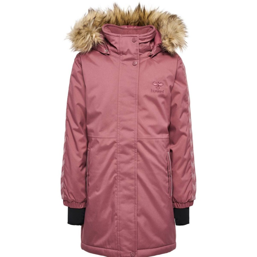 Yttertoy Og Sko Hummel | Hummel Leaf Tex Vinterjakke Til Barn, Rose Brown