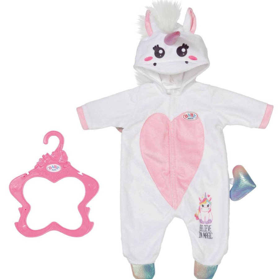 Leker Baby Born | Baby Born Unicorn Drakt 43 Cm