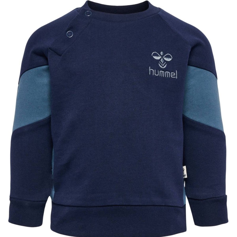 Barneklaer Hummel | Hummel Kris Sweatshirt Til Smabarn, Black Iris