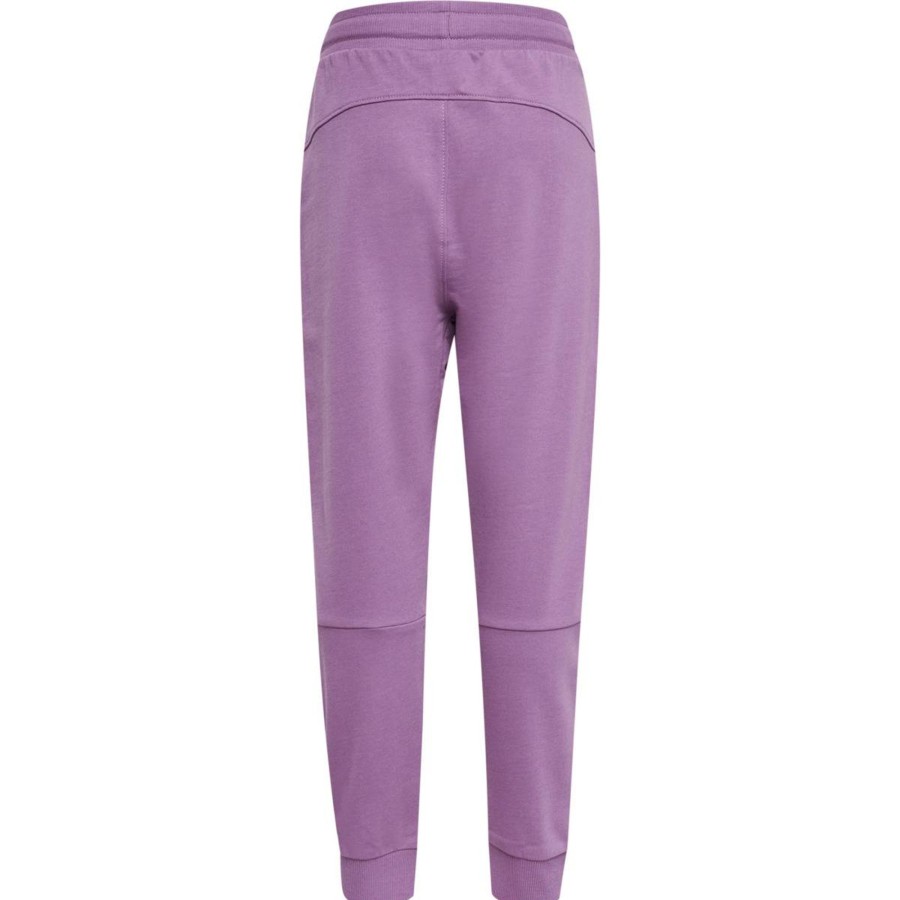 Barneklaer Hummel | Hummel Fast Joggebukse Til Barn, Argyle Purple